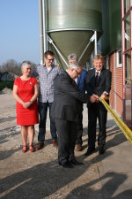 Opening nieuwe, duurzame stal